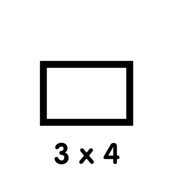 3x4